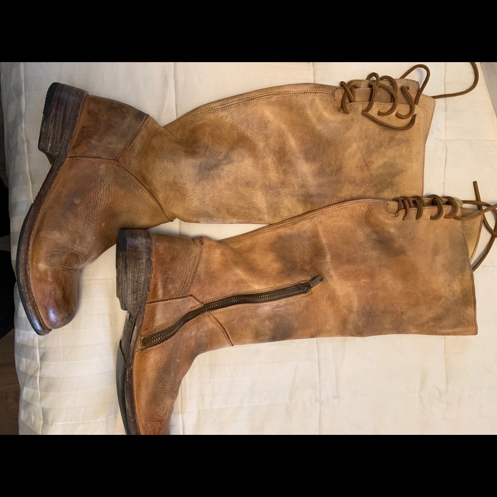 Bedstu Manchester lace back boot
